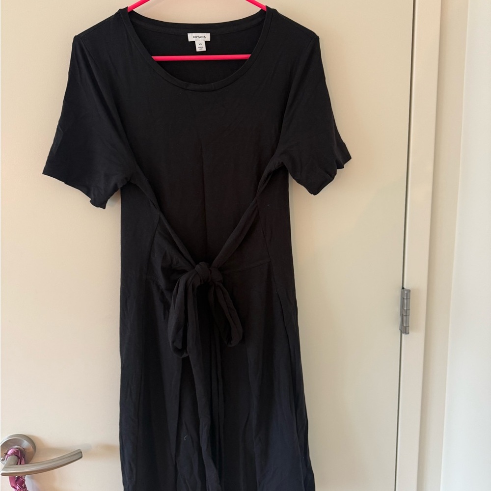 Cuyana Loose Tie Front Dress